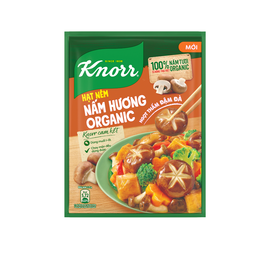 KNORR Hat Nem Nam Huong Organic 380g