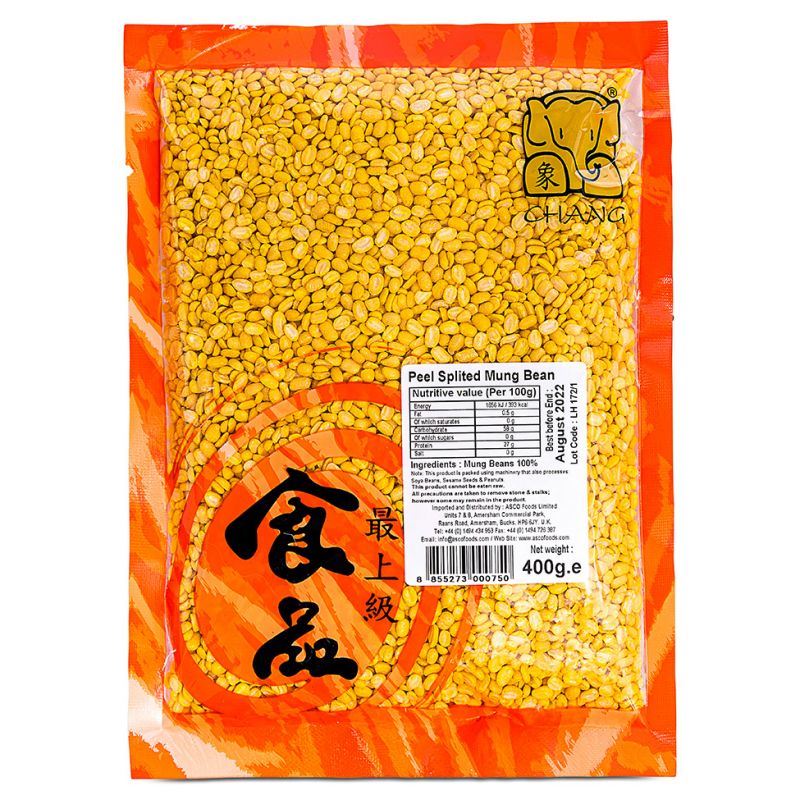 CHANG Peel Splited Mung Bean 400g