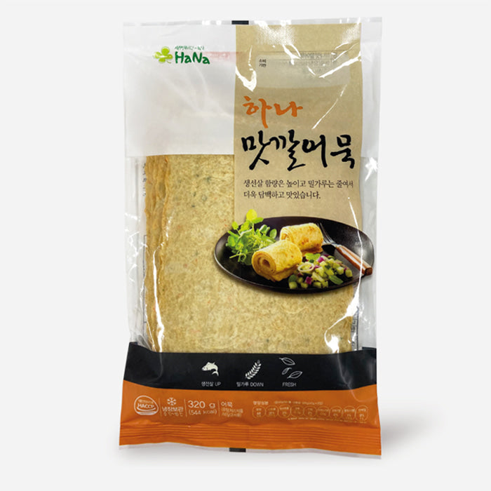 Frozen HANA Delicious Fish Cake Square 320g