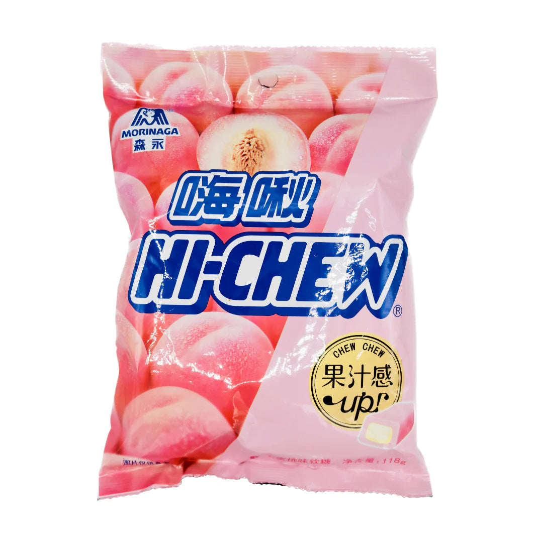 MORINAGA HI-CHEW Soft Candy Peach 118g