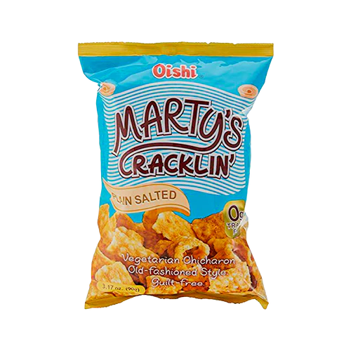 OISHI Marty's Cracklin' Plain Salted Flavour 90g