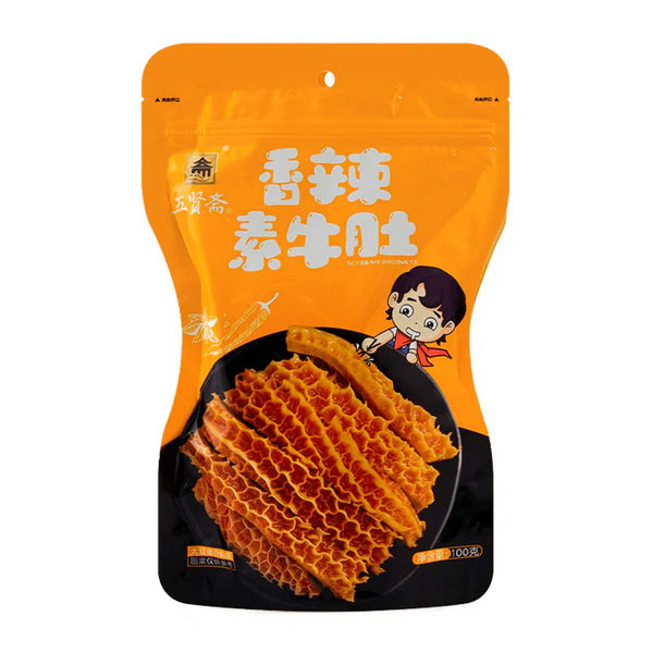 WUXIANZHAI Spicy Veagetarian Beef Tripe 100g