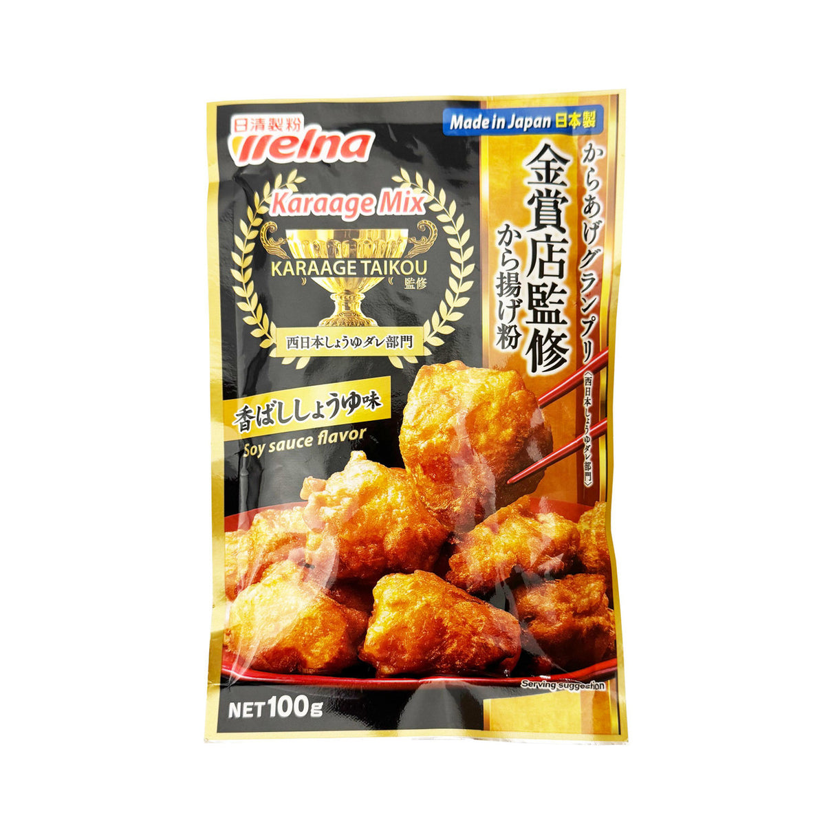 NISSIN SEIFUN WELNA Karaage Mix Soy Sauce Flavour 100g