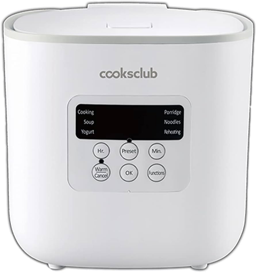 COOKSCLUB Multi Function Rice Cooker 0.5L