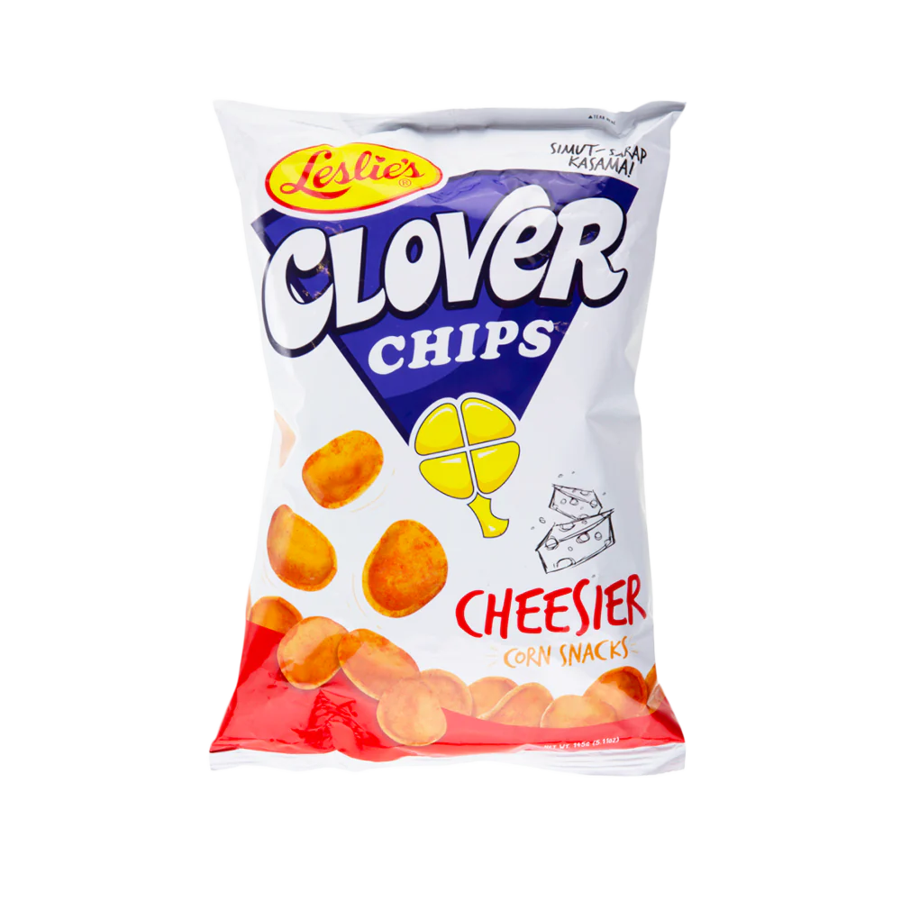 LESLIE'S Clover Chips Cheesier Flavour 85g