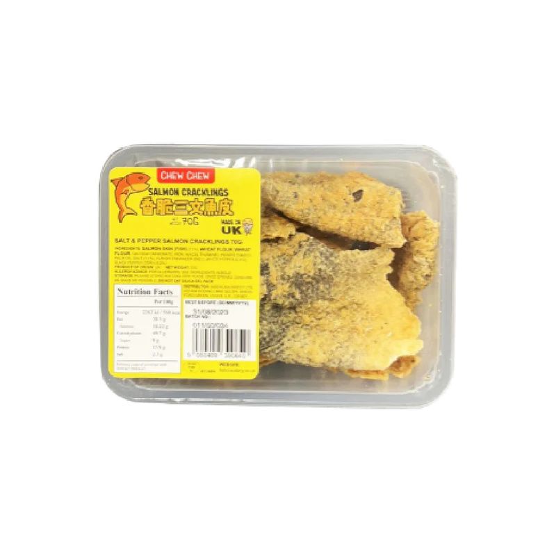 CHEW CHEW Salmon Cracklings 70g