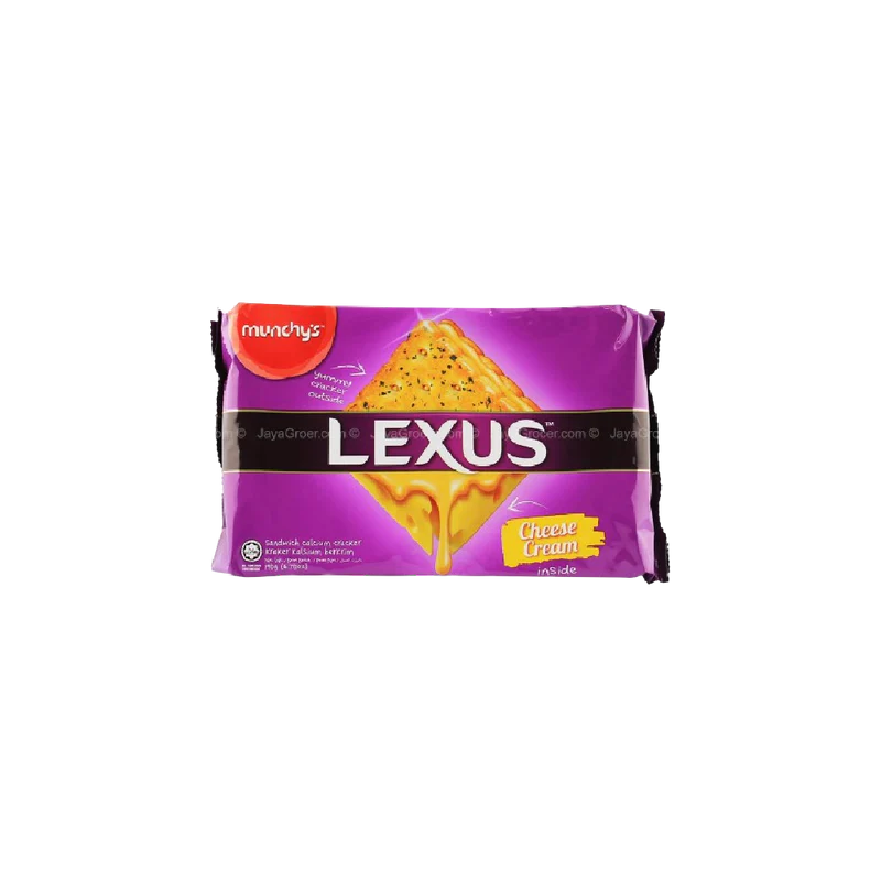 MUNCHY'S Lexus Cheese Cream Sandwich Cracker (19gx10) 190g