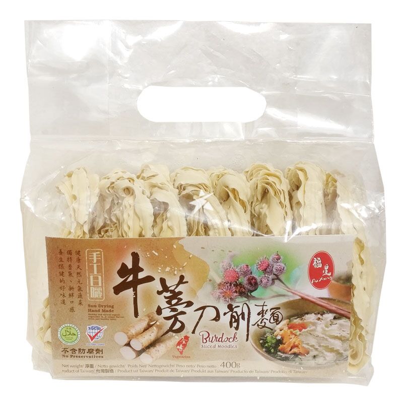 FU XING Burdock Sliced Noodles 400g