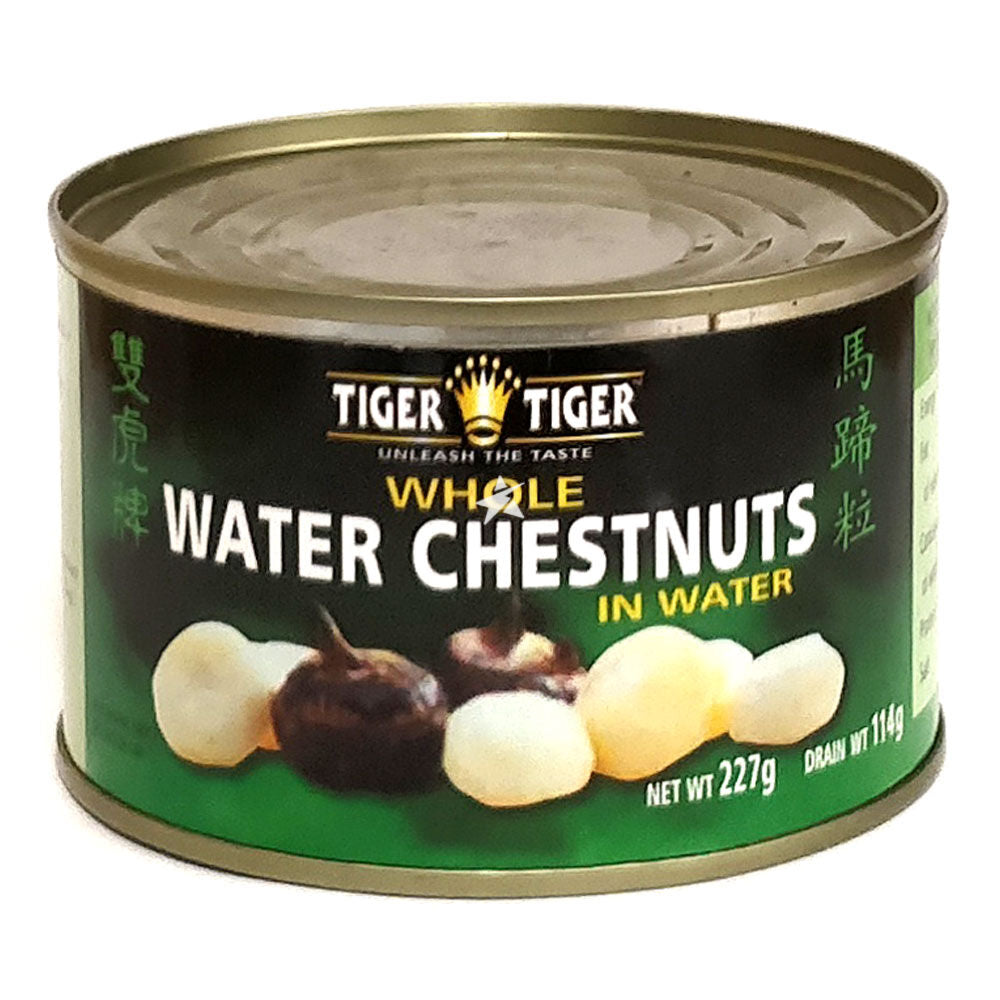 TIGER TIGER Water Chestnuts Whole In Water 227g