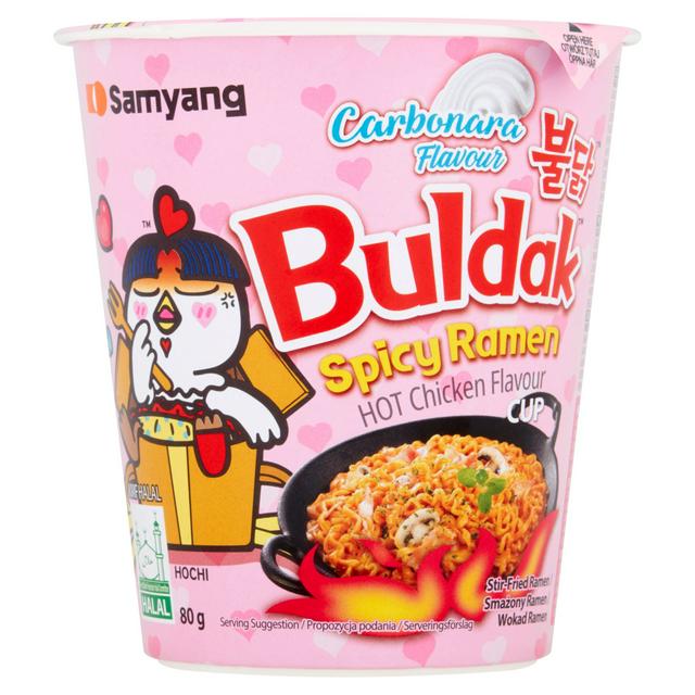 SAMYANG Hot Chicken Flavour Ramen Cup Carbonara 80g