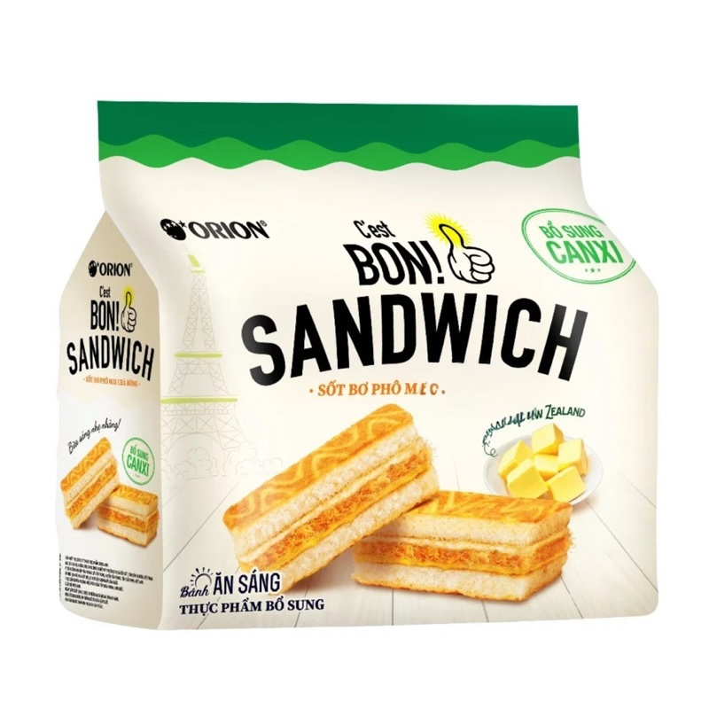 ORION C'est Bon Sandwich Butter Cheese 6x24.5g