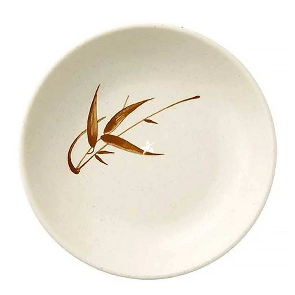 Bamboo Pattern Deep Plate 210x42mm