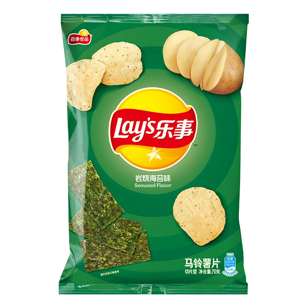 LAY'S Potato Chip Seaweed 70g