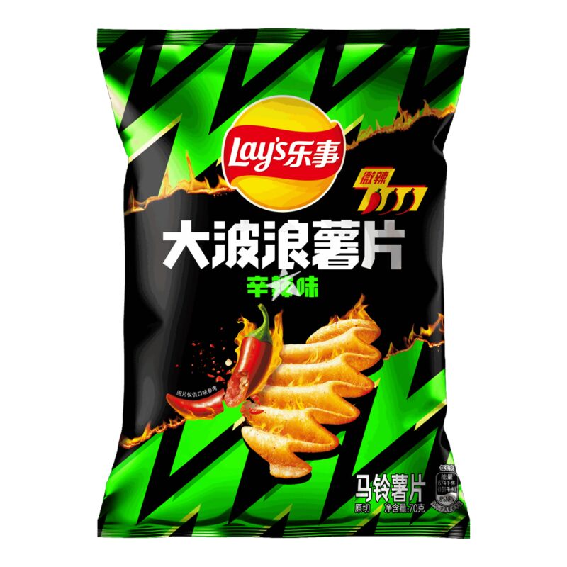 LAY'S Potato Chip Spicy Flavour 70g