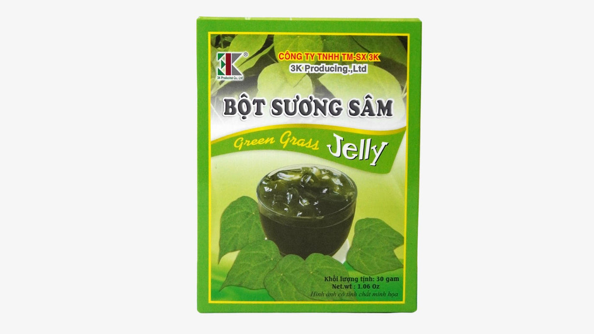 3K Green Grass Jelly Powder 30g