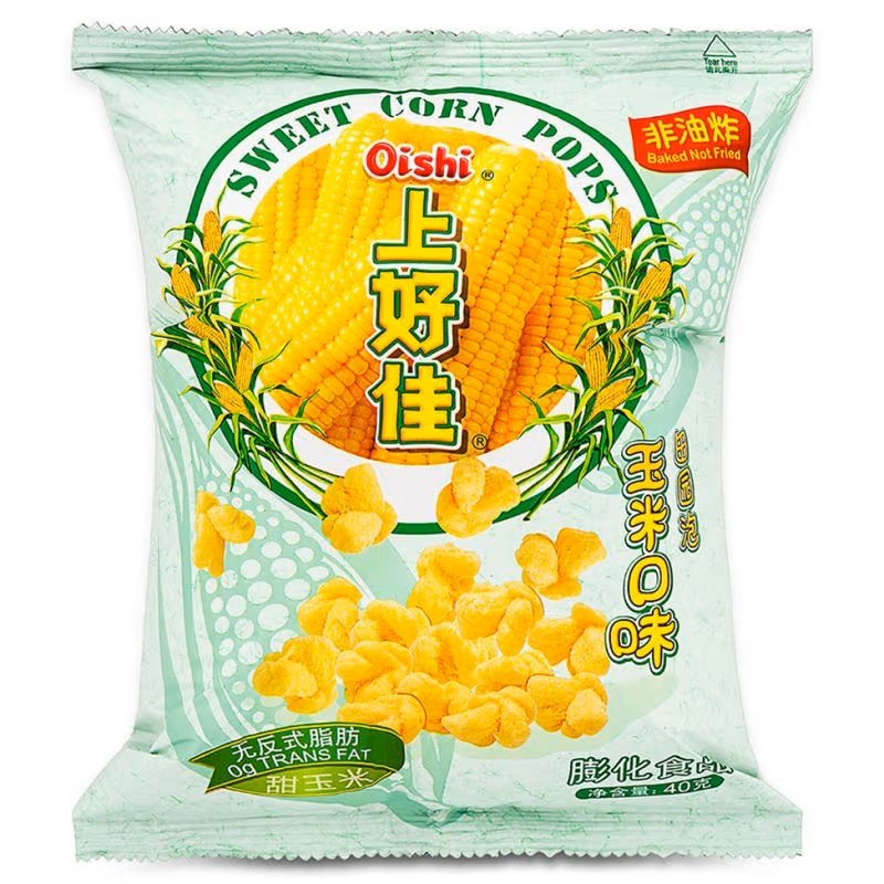 OISHI Sweet Corn Puff 40g