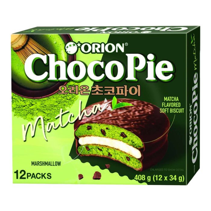 ORION Choco-Pie Matcha 12x34g