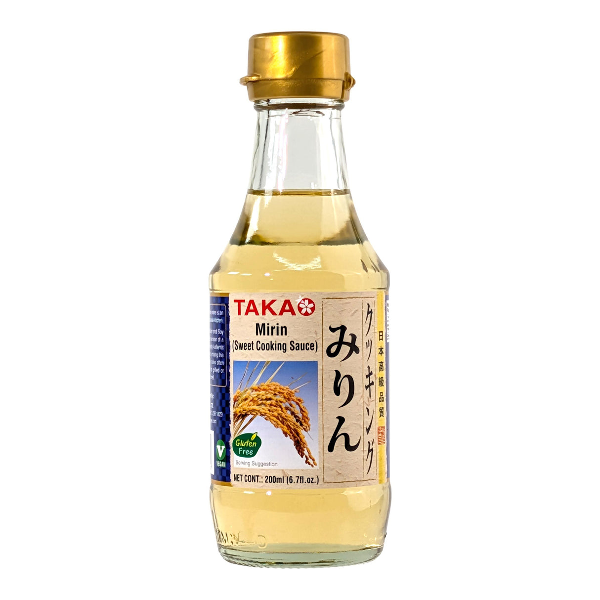 TAKAO Mirin (Sweet Cooking Sauce) 200ml