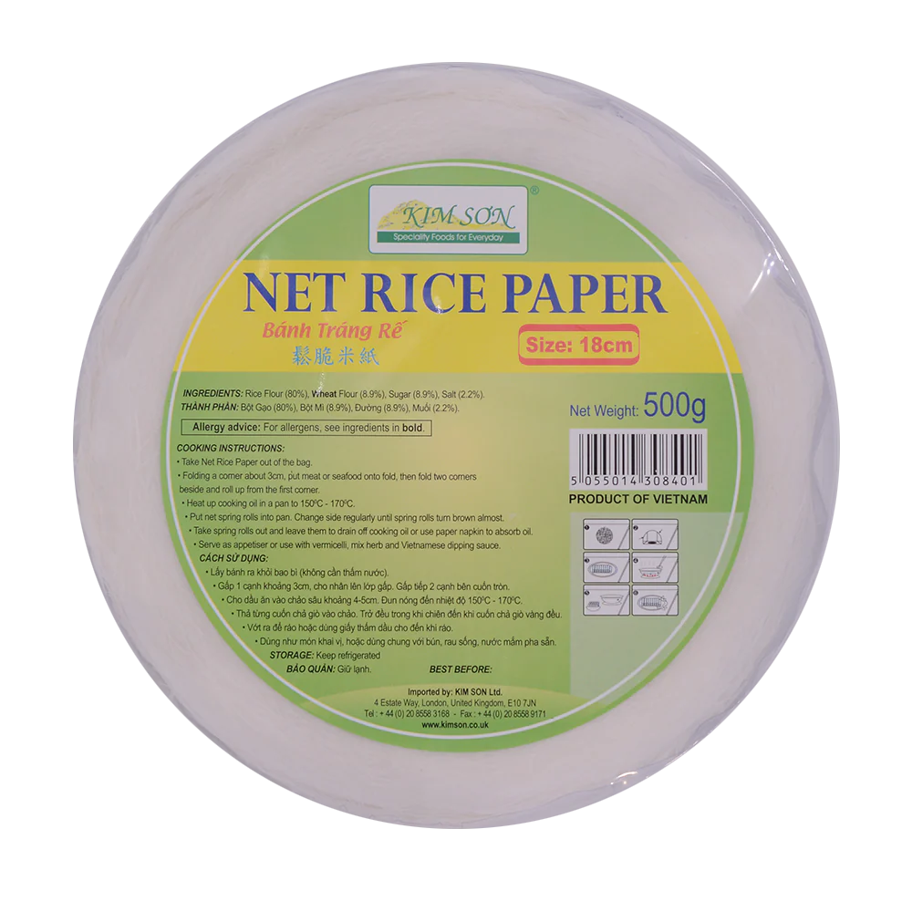 KIM SON Net Rice Paper 18cm 500g
