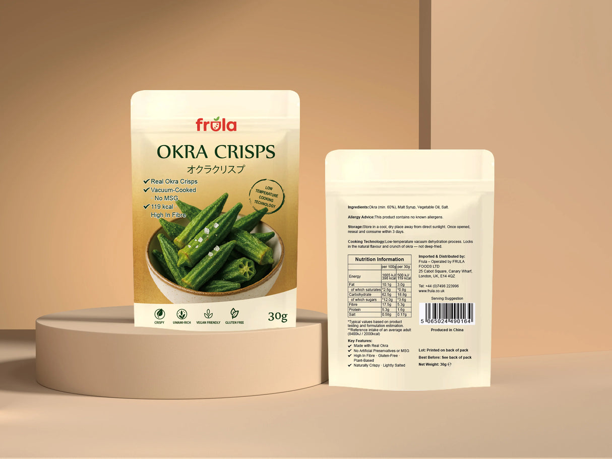 FRULA Okra Crisps 30g