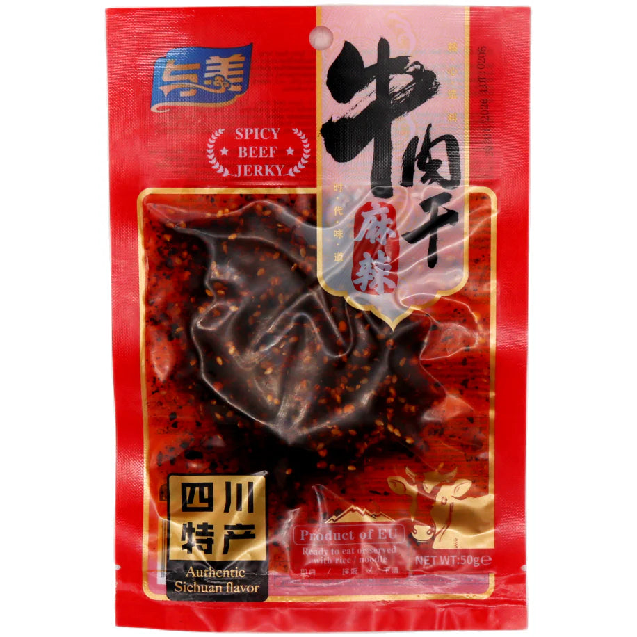 YUMEI Beef Jerky Spicy Flavour 50g