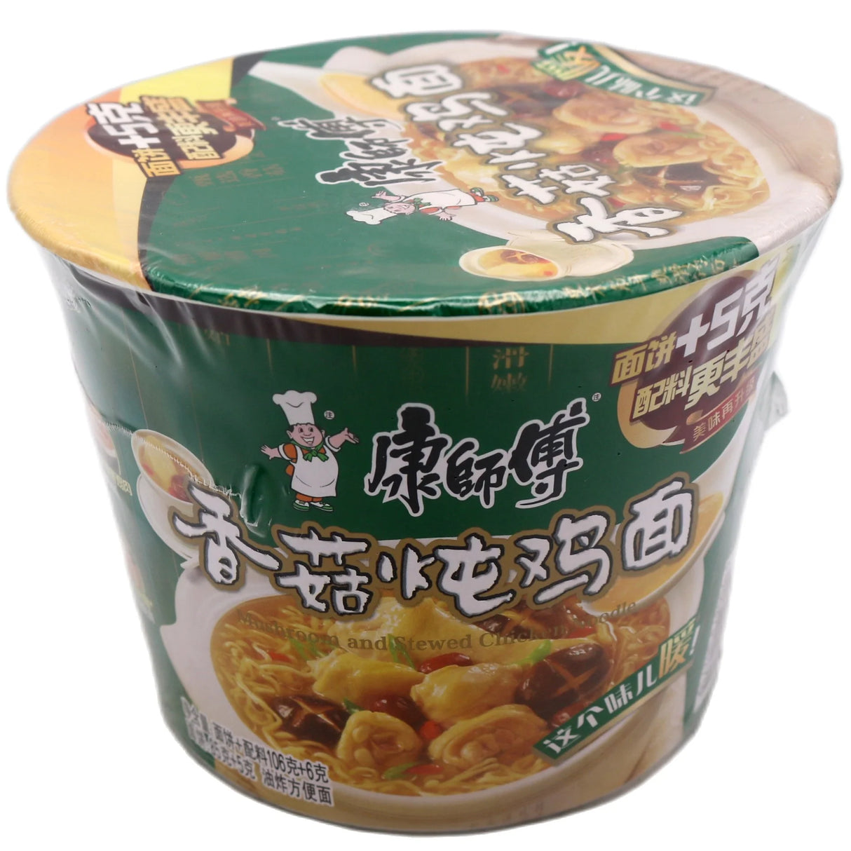 MASTER KONG Instant Bowl Noodle Mushroom & Chicken 110g