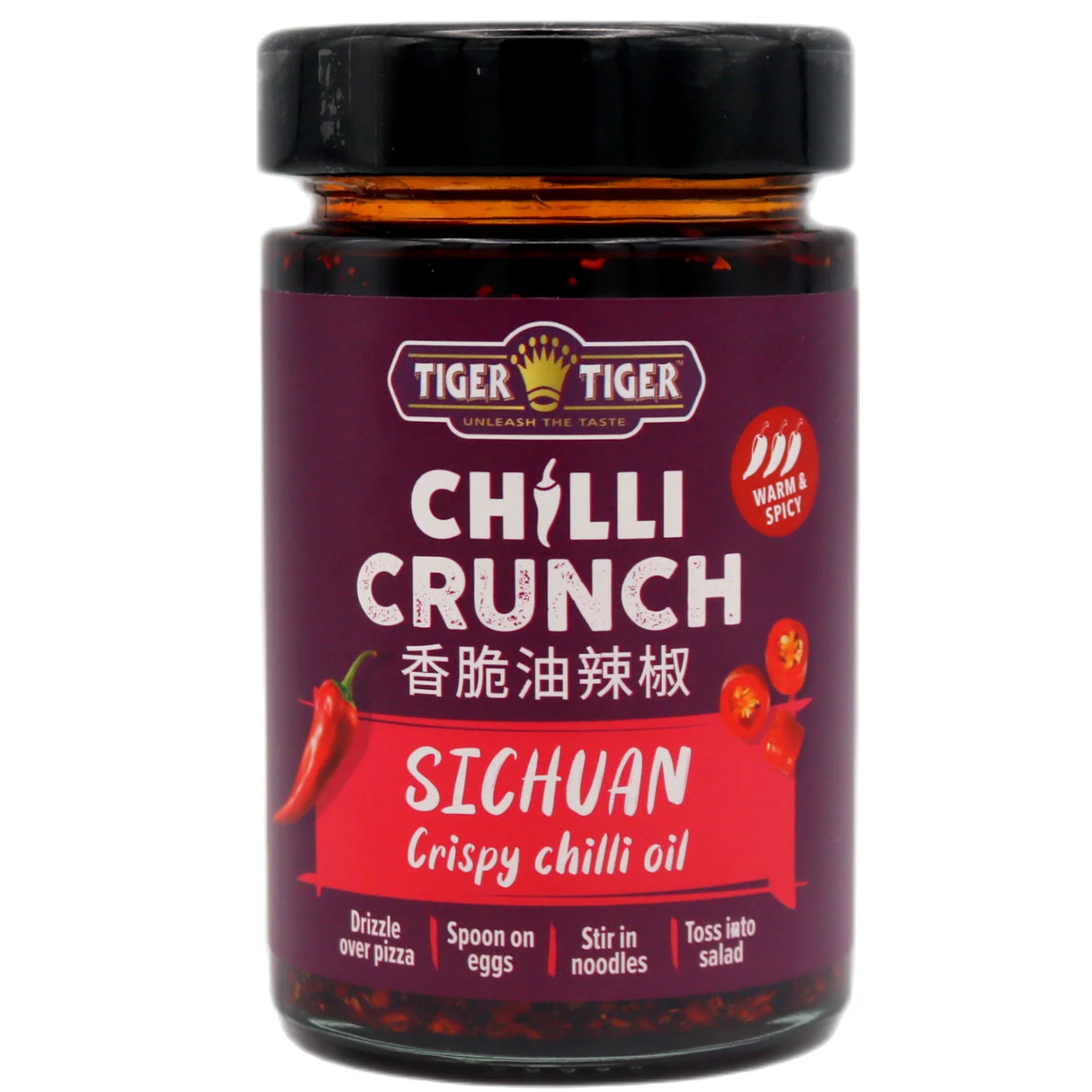 TIGER TIGER Chilli Crunch Sichuan Crispy Chilli Oil 170g