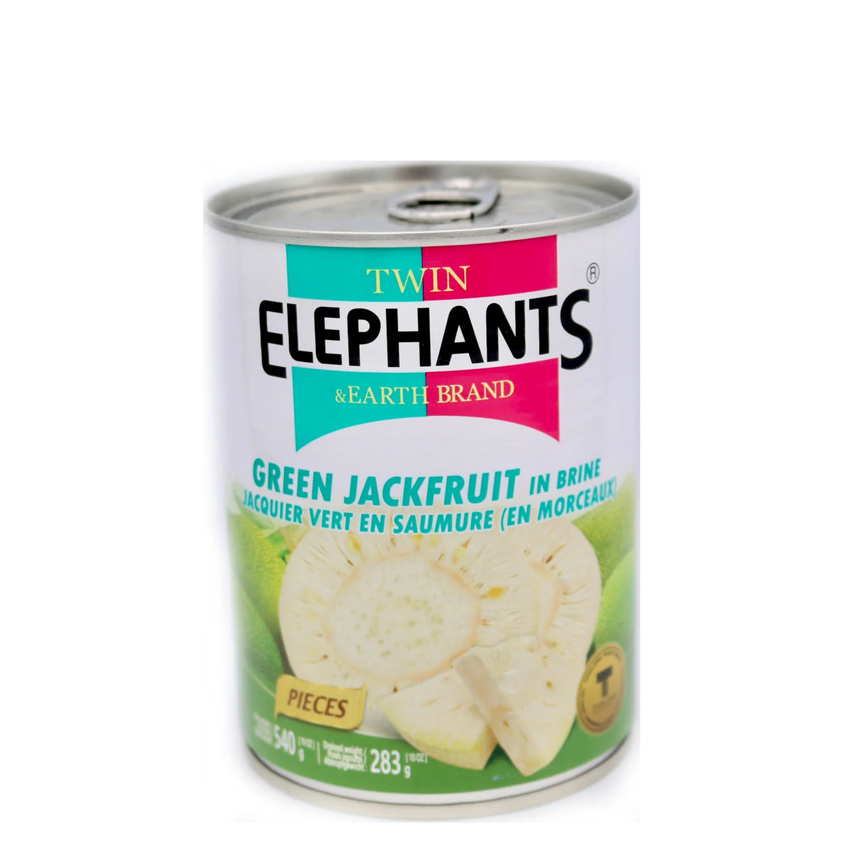 TWIN ELEPHANTS Green Jackfruit In Brine (Pieces) 540g