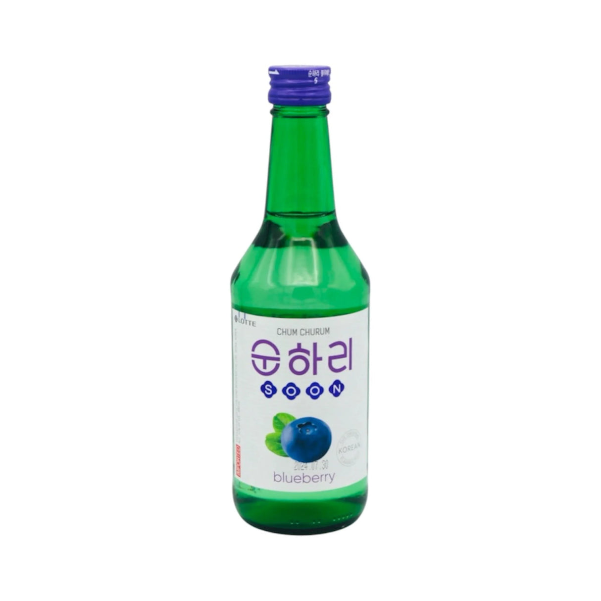 LOTTE Chum Churum Soju Blueberry 12% Alc 350ml
