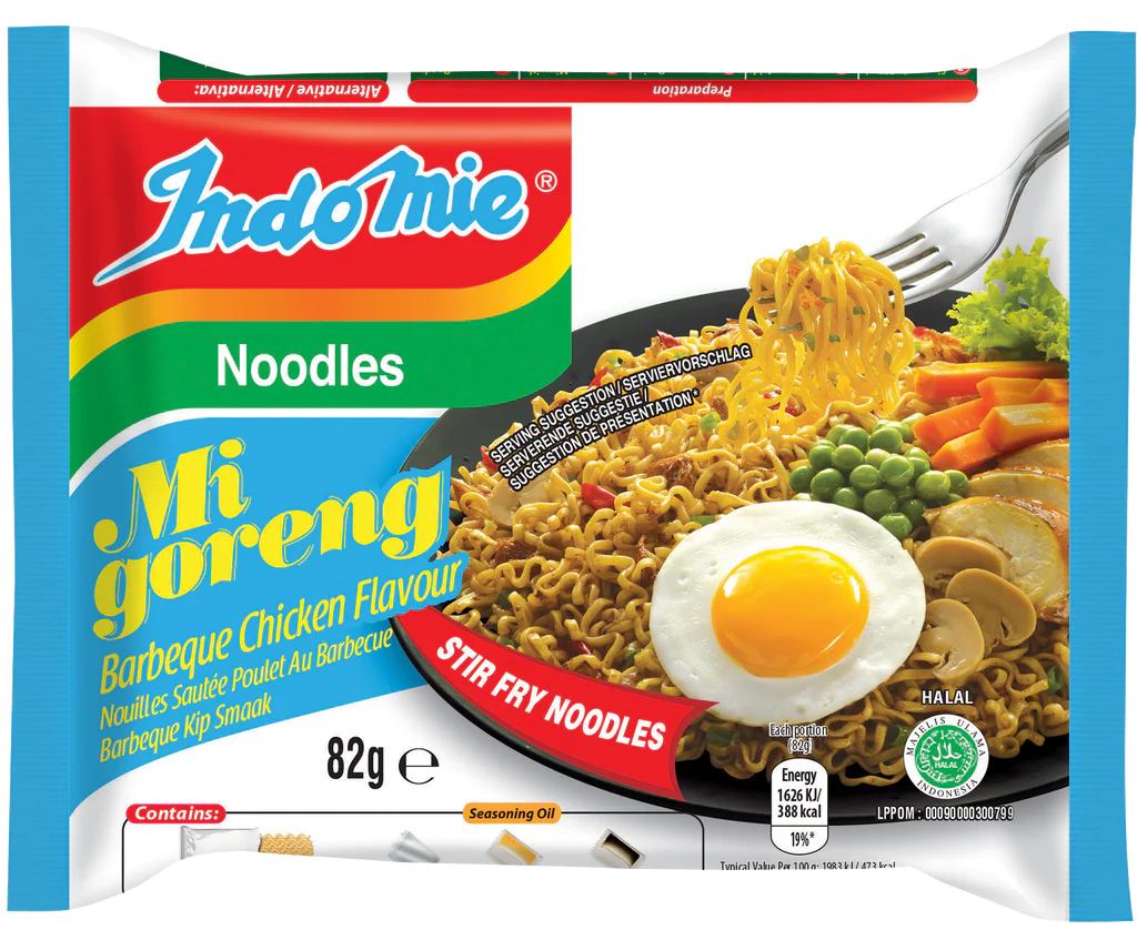 INDOMIE MI GORENG Barbeque Chicken 82g