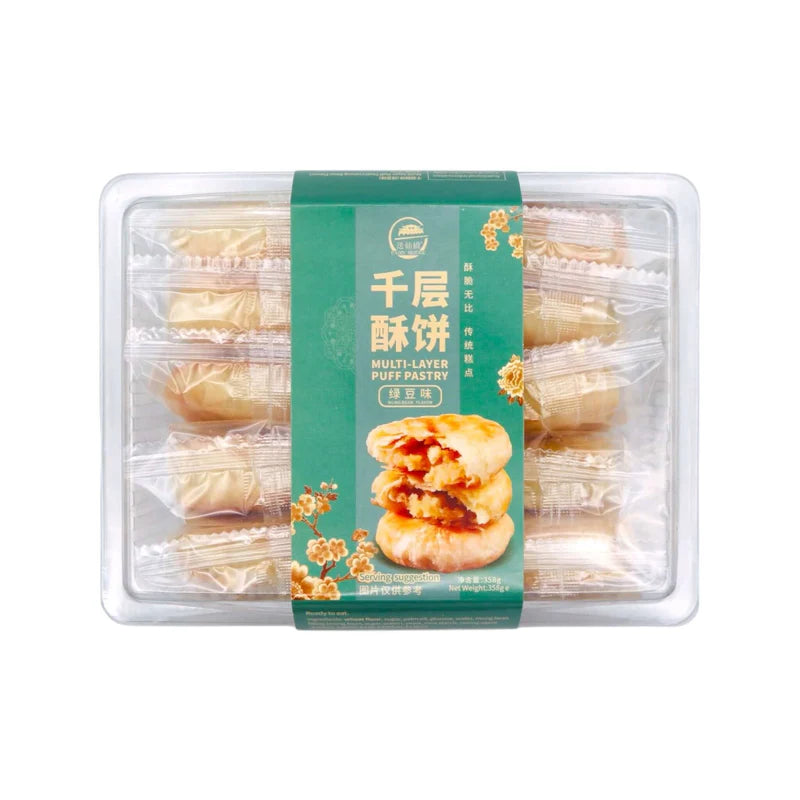 FAIRY BRIDGE Multi Layer Puff Pastry Mung Bean Flavour 358g