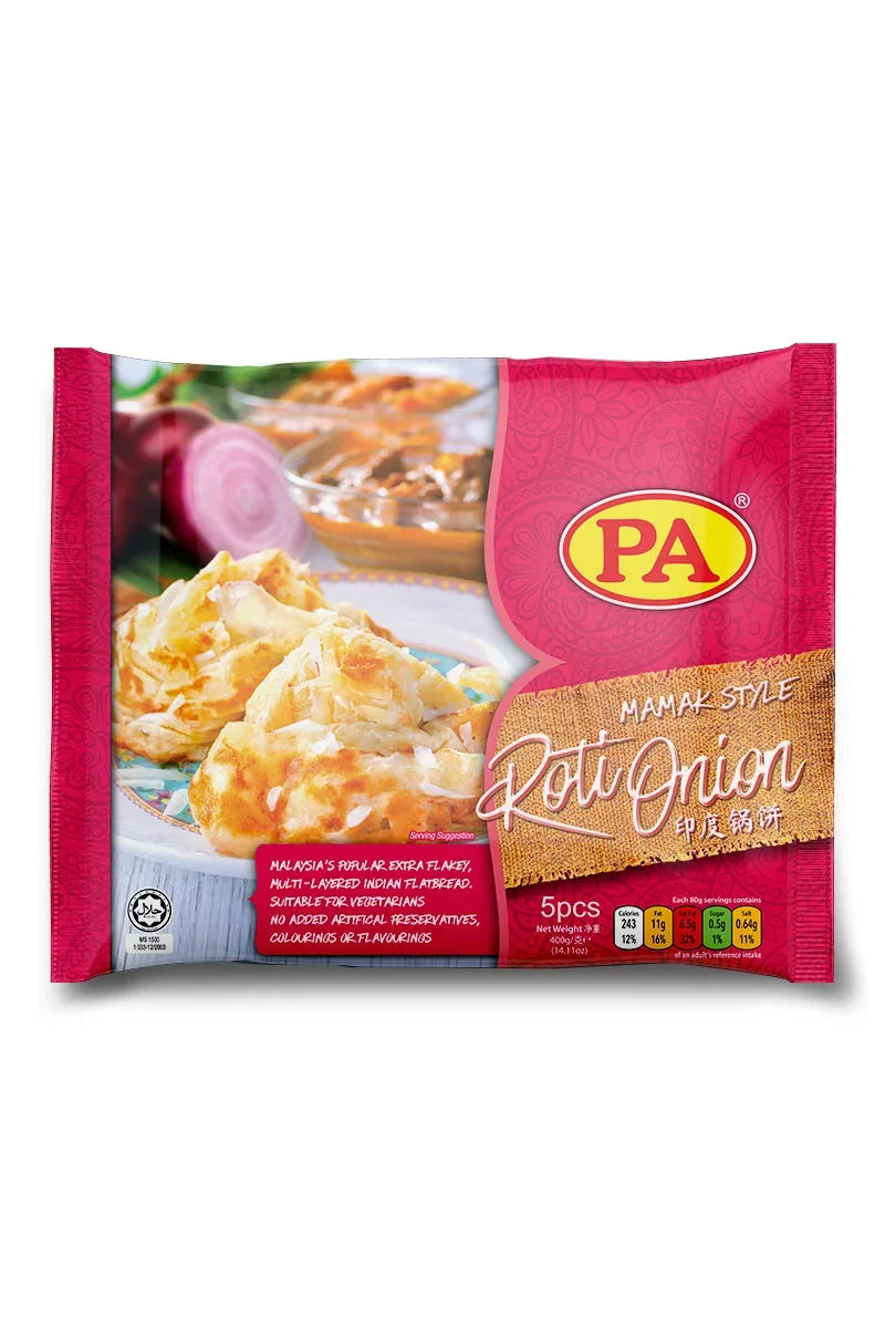 Frozen PA Roti Onion 5pcs 400g