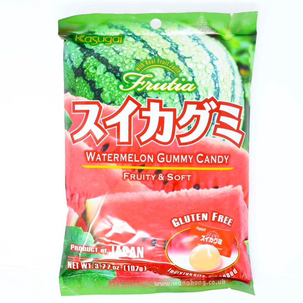 KASUGAI Watermelon Gummy Candy 107g