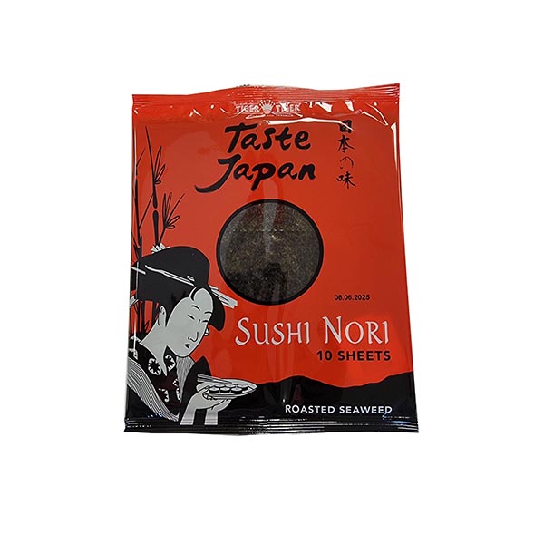 TIGER TIGER Sushi Nori Roasted Seaweed Sheets 10 Sheets 28g