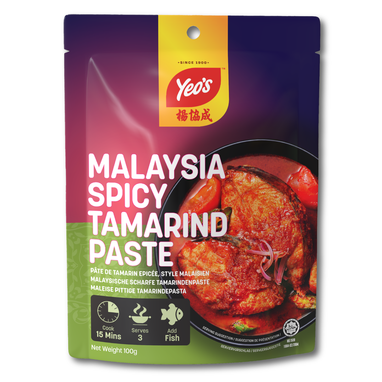 YEO'S Malaysia Spice Tamarind Paste 100g