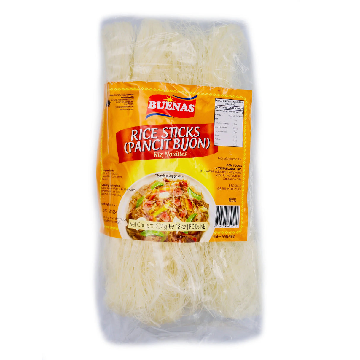BUENAS Rice Sticks Pancit Bijon 227g