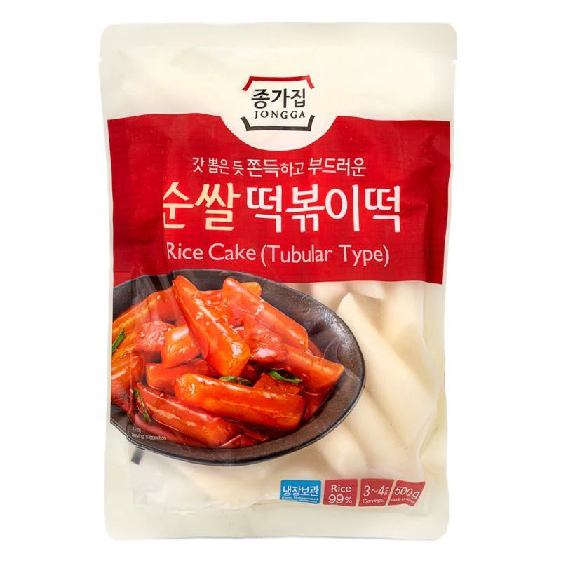 JONGGA Rice Cake (Tubular Type) 500g