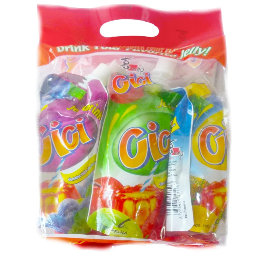 ST CICI 6 Bags Assorted Jelly Drinks 900g 150g x 6 bags