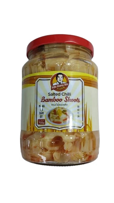 HIEU QUANG YEN Salted Chilli Bamboo Shoots 700g