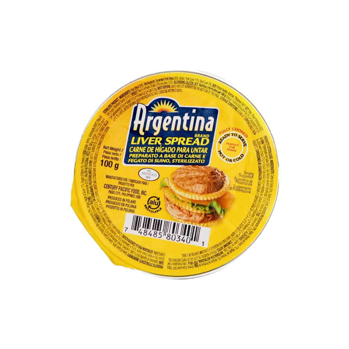 ARGENTINA Liver Spread 100g