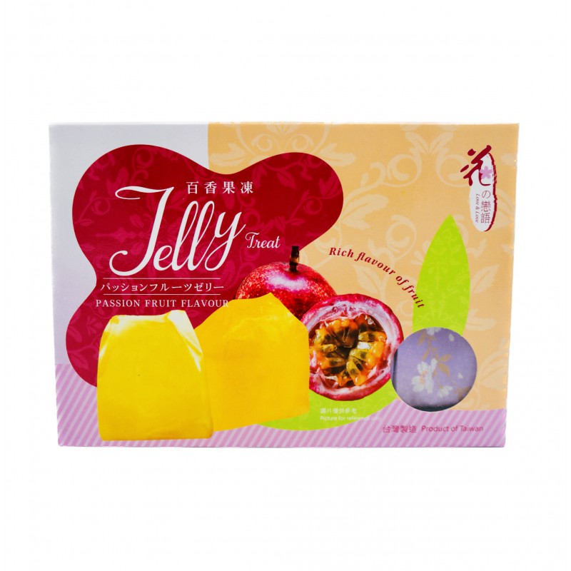 LOVE & LOVE Fruit Jelly Passion Fruit Flavour 200g