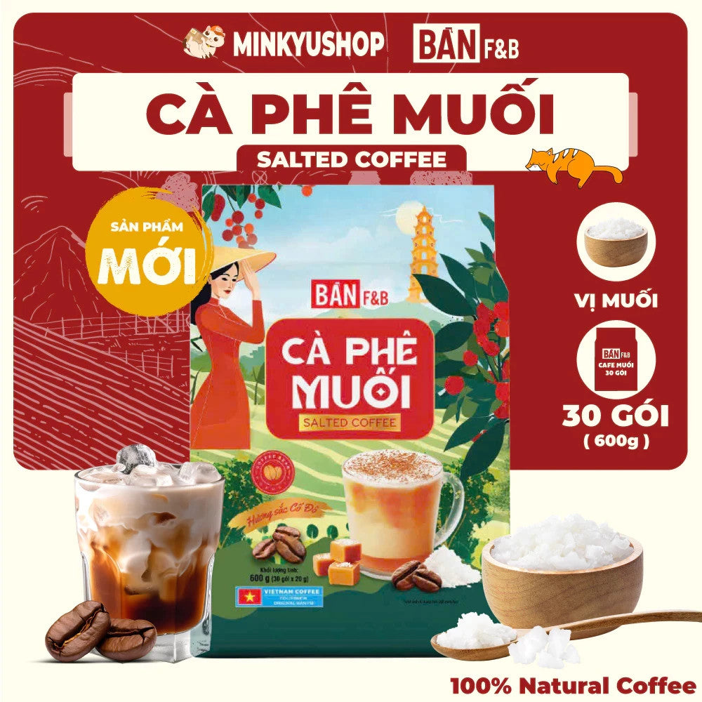 BAN Salted Coffee 10x20g