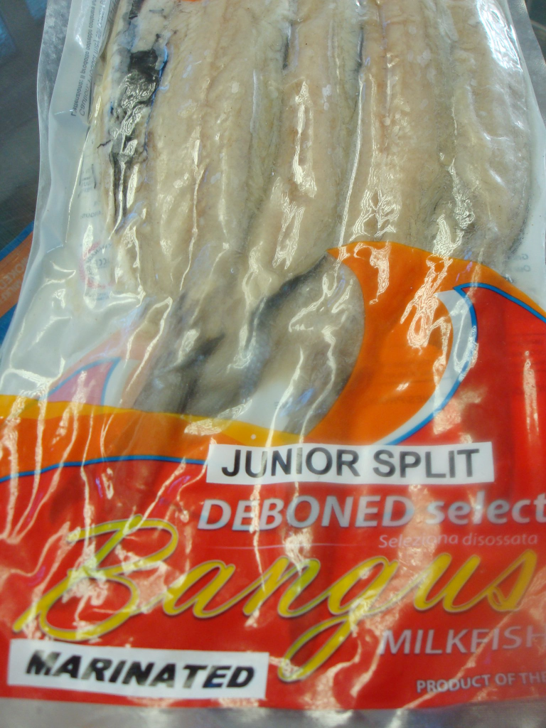 Frozen SANTA CRUZ Bangus Junior Split Deboned Marinated 150-200g