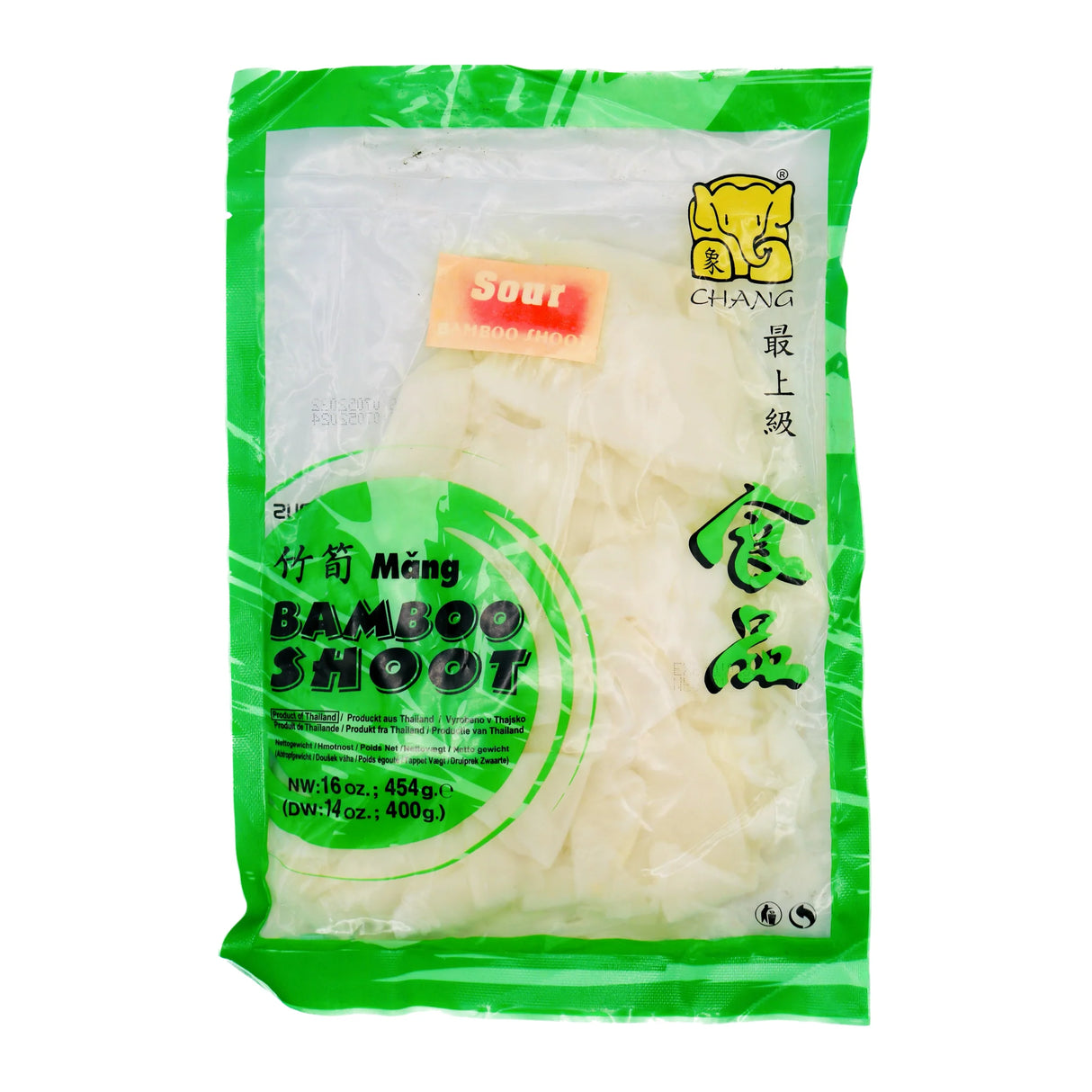 CHANG Bamboo Shoot Sour Slice 454g