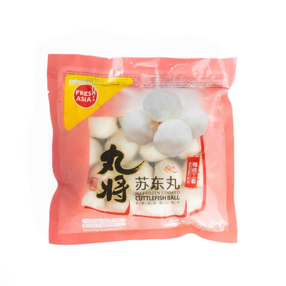 Frozen FRESHASIA WJ Cooked Cuttlefish Ball 200g