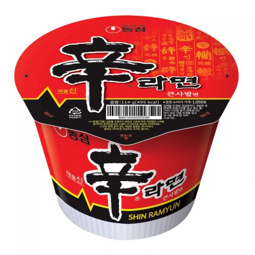 Firebrick NONGSHIM Shin Big Bowl Noodle (Gourmet Spicy) 114g