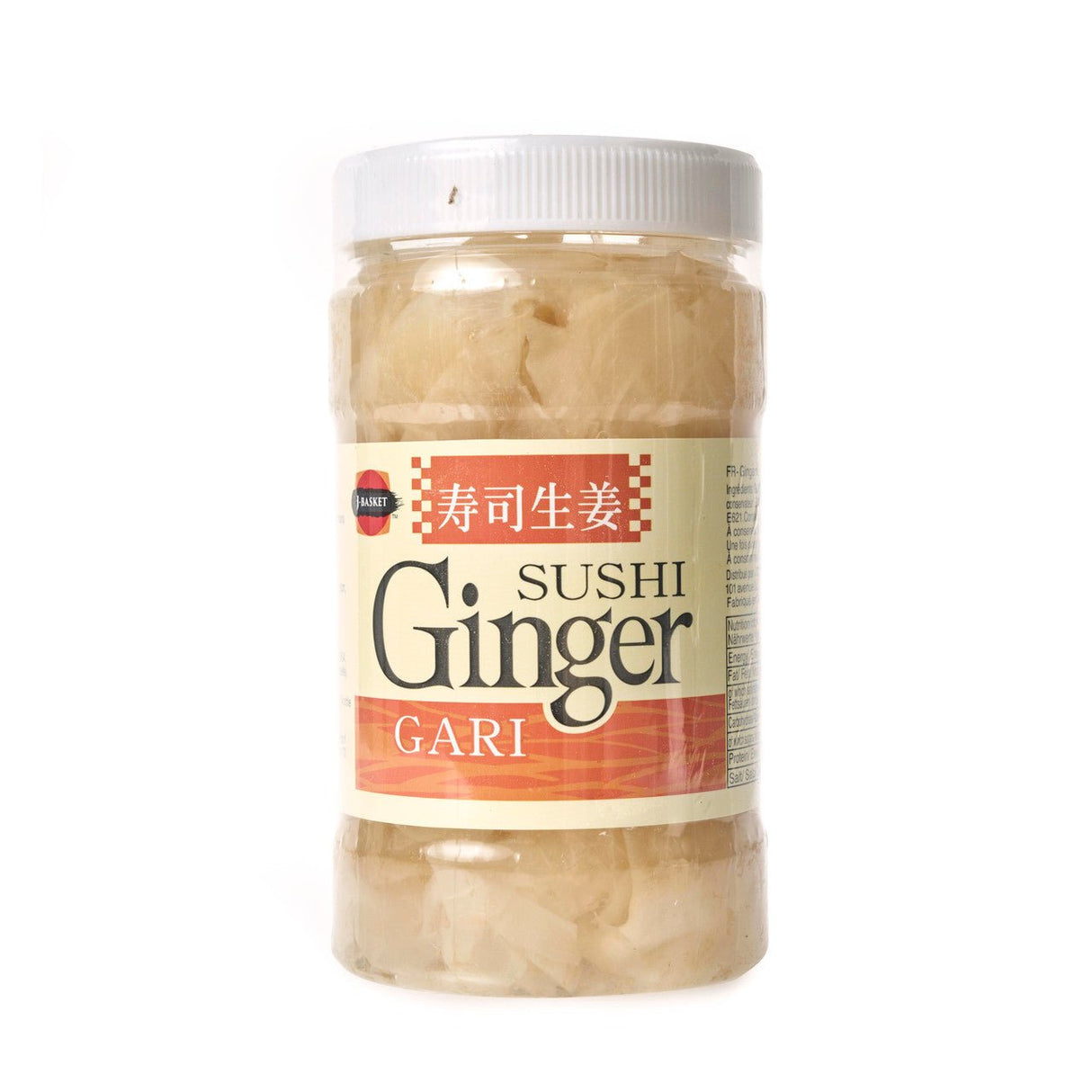 Tan J-BASKET Pickled White Ginger 340g