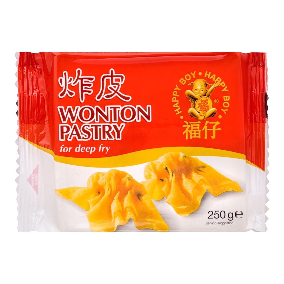Wheat HAPPY BOY Wonton Pastry For Deep Fry