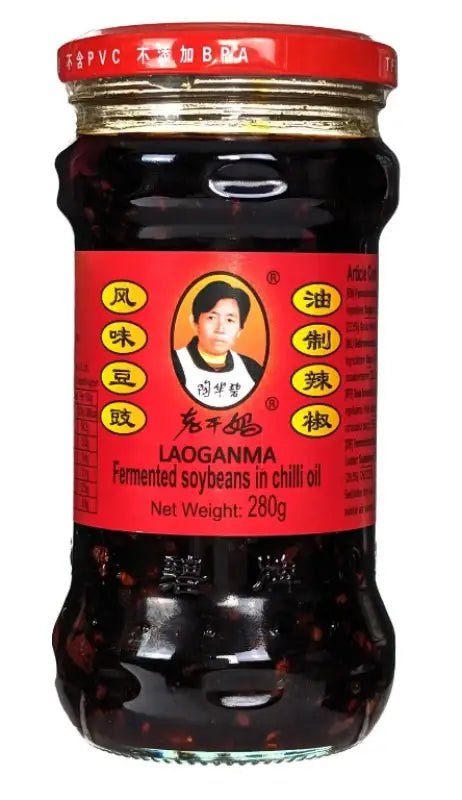 LAO GAN MA Fermented Soybeans In Chilli Oil 280g