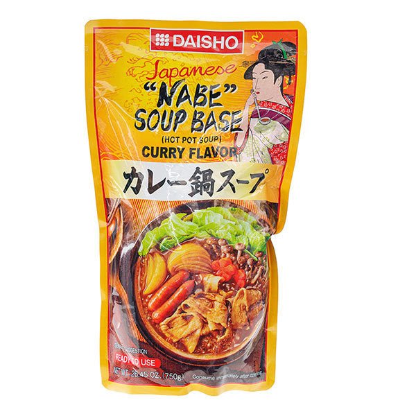 Goldenrod DAISHO Japanese Hot Pot Nabe Soup Base (Curry)